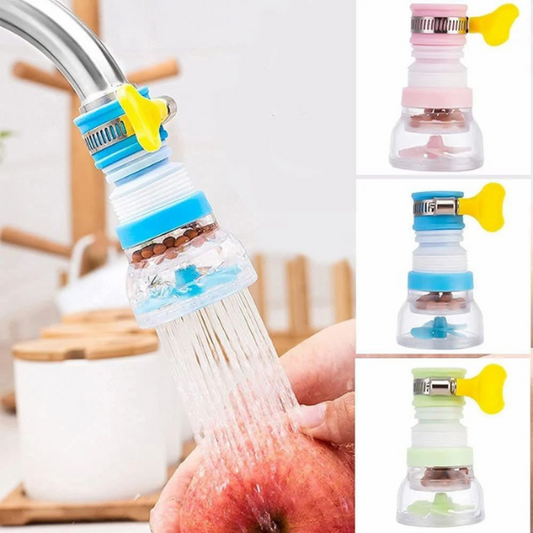4 Filtre Anti éclabousser économiseur d'eau 360°