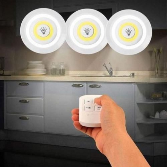 3 Lumieres avec télécommande